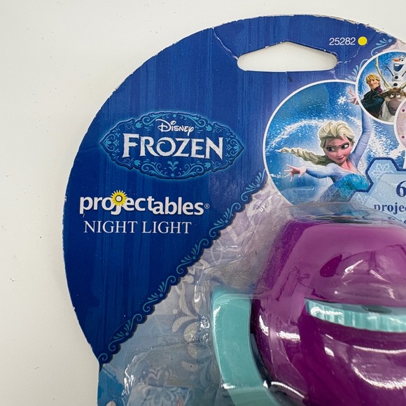 Disney Frozen Projectables LED Night Light Projects 6 Images Rotates - Picture 2 of 5